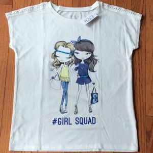 🌸 ❤️ NWT Children’s Place #Girl Squad Graphic Tee